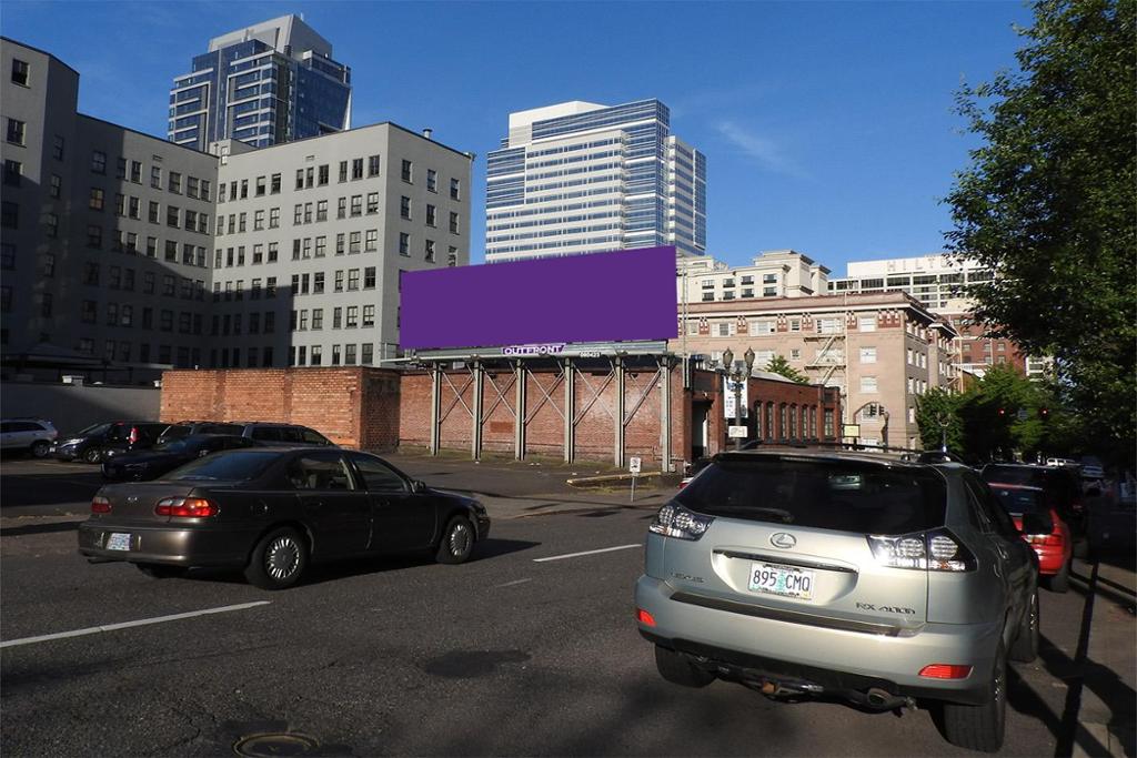 Photo of an outdoor ad in Portland