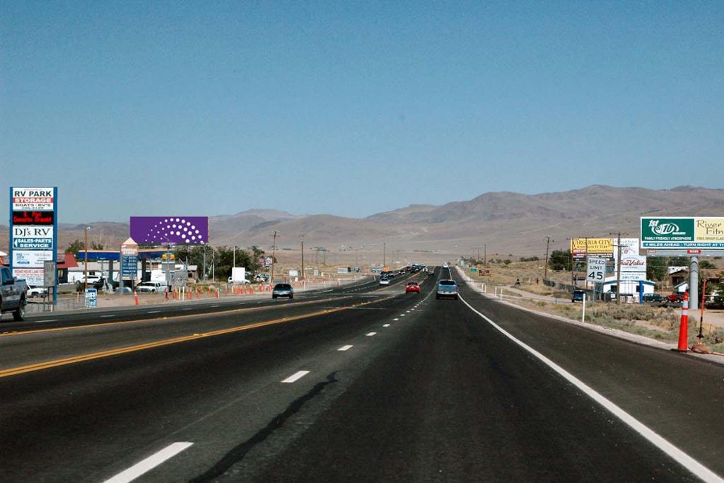 Photo of a billboard in Mound House
