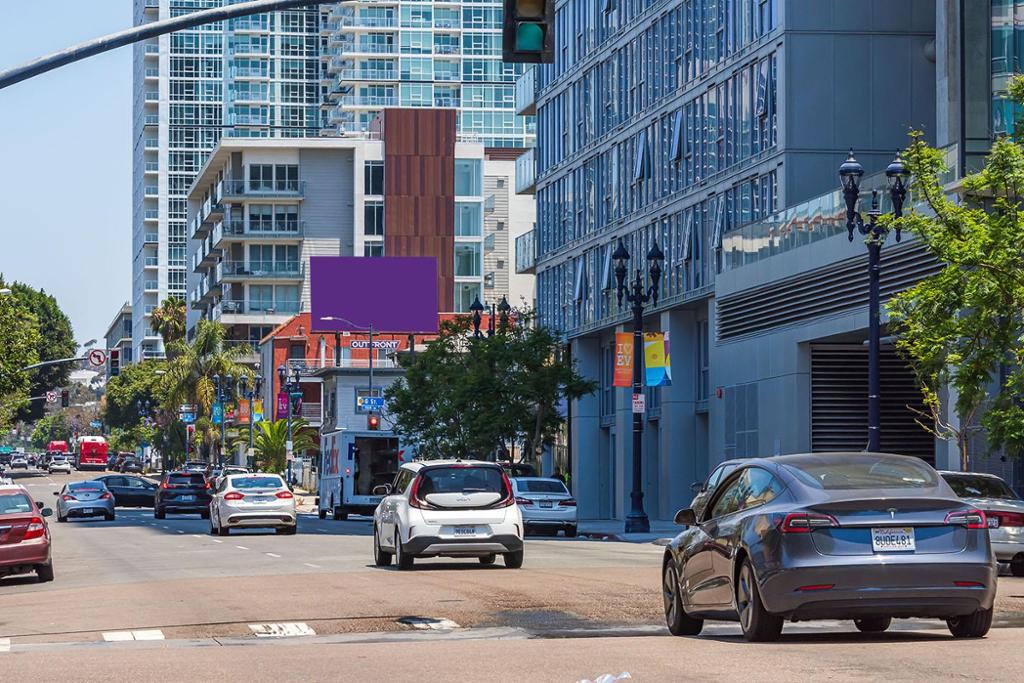 Photo of an outdoor ad in San Diego