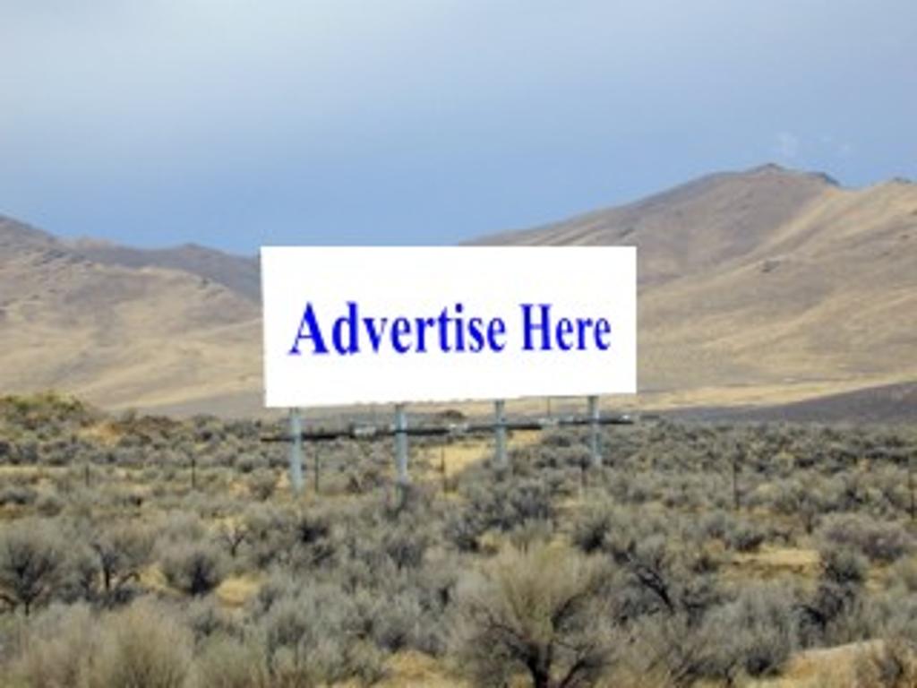 Photo of a billboard in Denio