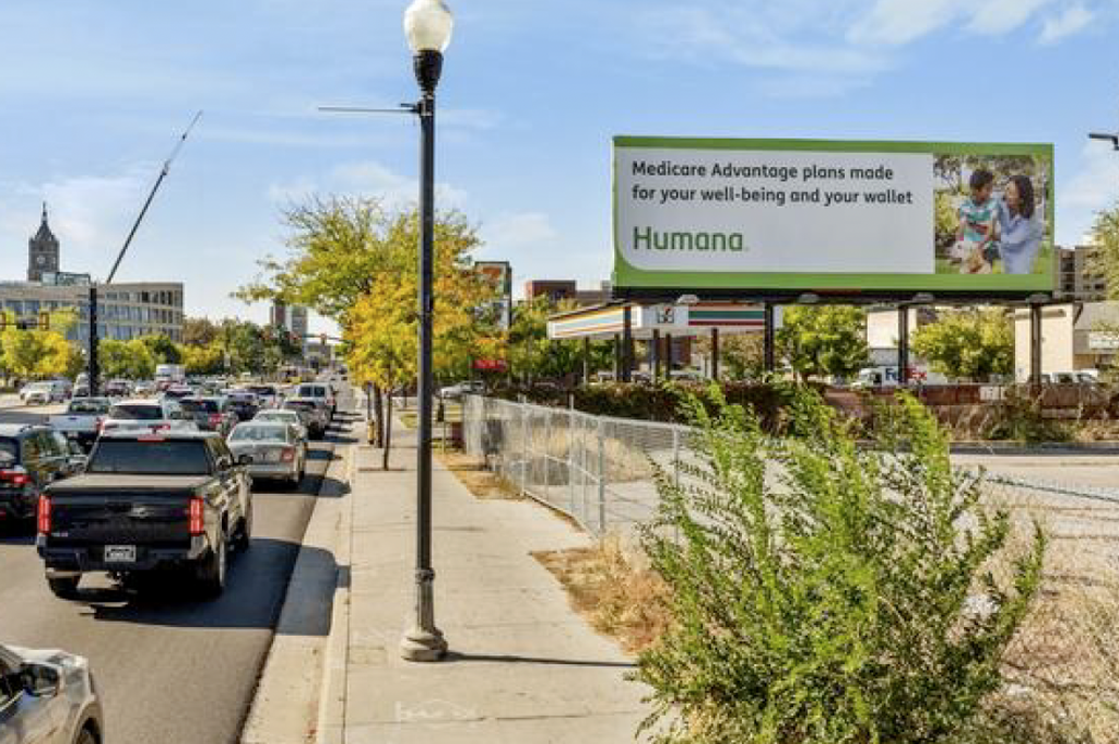Photo of an outdoor ad in Salt Lake City